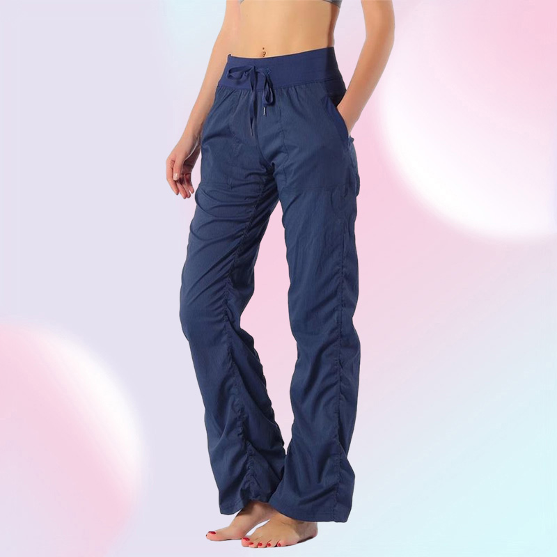 yoga dance studio pant Women Yoga Studio Pants Ladies Quickly Dry Drawstring Running Sports Trousers Loose Dance Jogger Girls Gym Fitness