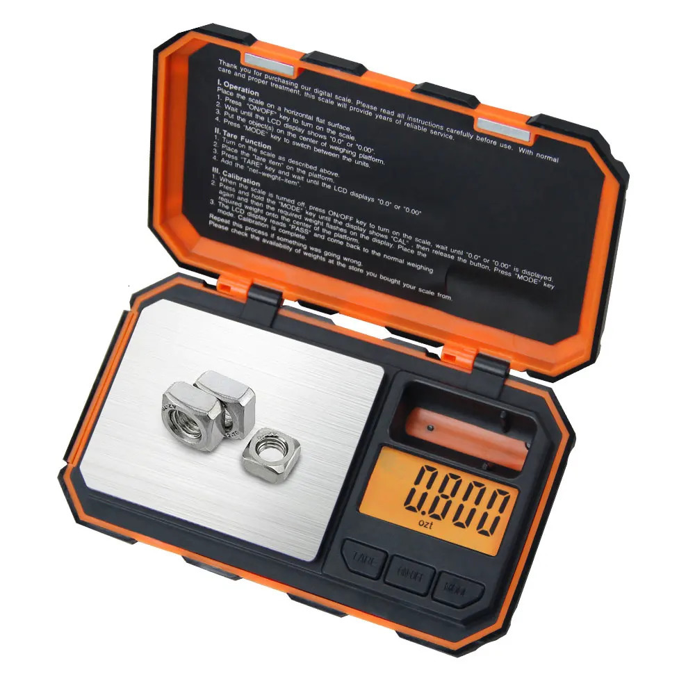Household Scales 200*0.01g Mini High Precision Digital Portable Jewelry Gold Scale Professional Banlance Weight Tools Electronic Kitchen Machine 23103
