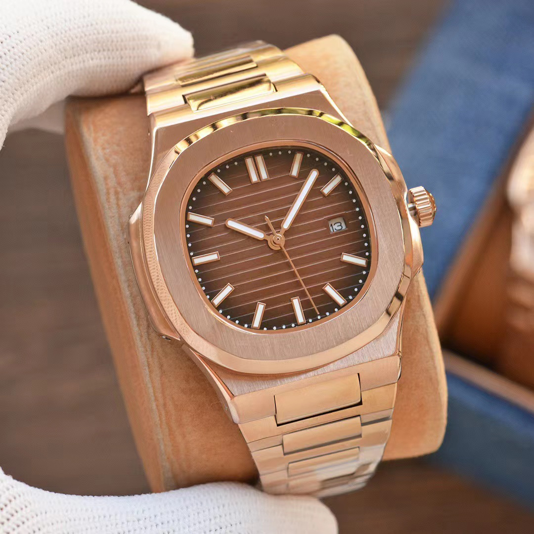 Luxury watches men PP Automatic mechanical watch Classic stainless steel strap life waterproof business movement 41mm Brown watch gift box, 17
Luxury watches men PP Automatic mechanical watch Classic stainless steel strap life waterproof business movement 41mm Brown watch gift box, 17