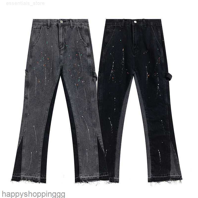 Men' Pants Fashion Galleryes Dept Street Hip Hop Worn Washed Splash Paint Painted Jeans
Men' Pants Fashion Galleryes Dept Street Hip Hop Worn Washed Splash Paint Painted Jeans