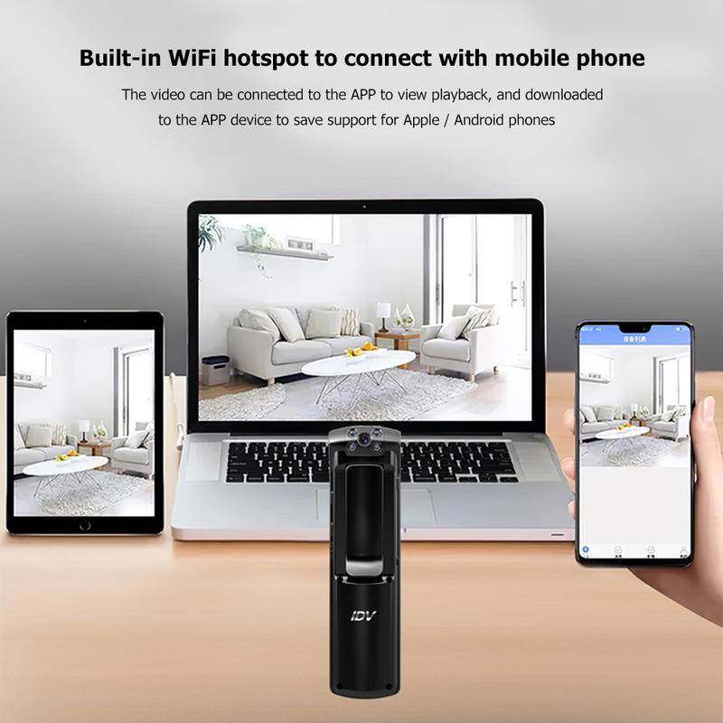 IDV-L01 FHD 1080P Mini DVR Camera IR Night Vision Body Camera Voice Recorder Smart Home Camera