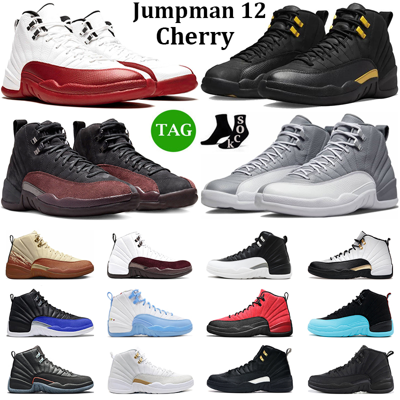 Jumpman 12 Men Basketball Shoes 12s Cherry Black Taxi Playoffs Stealth Hyper Royal Flu Game Gamma Blue University Gold Mens Trainers Sports Sneakers, #14
Jumpman 12 Men Basketball Shoes 12s Cherry Black Taxi Playoffs Stealth Hyper Royal Flu Game Gamma Blue University Gold Mens Trainers Sports Sneakers, #14