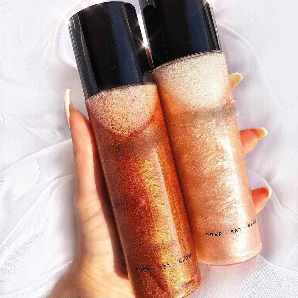 Liquid Highlighters Makeup Prep Set Glow Spray Moisturizing Primer 120ml Face Makeup, 1# dark color
Liquid Highlighters Makeup Prep Set Glow Spray Moisturizing Primer 120ml Face Makeup, 1# dark color