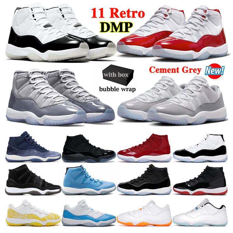 Basketball Shoes With Box Jumpman 11 low Men Women 11s Cherry Midnight Navy Cool Cement Grey concord Bred DMP Yellow Snakeskin Mens Trainers Sport Sneakers
Basketball Shoes With Box Jumpman 11 low Men Women 11s Cherry Midnight Navy Cool Cement Grey concord Bred DMP Yellow Snakeskin Mens Trainers Sport Sneakers
