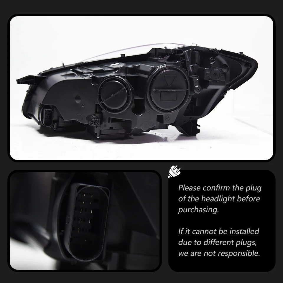 Auto Parts For W221 Headlights 2006-2012 S300 S400 Maybach Styling Full LED Headlight Daytime Lights Accessory