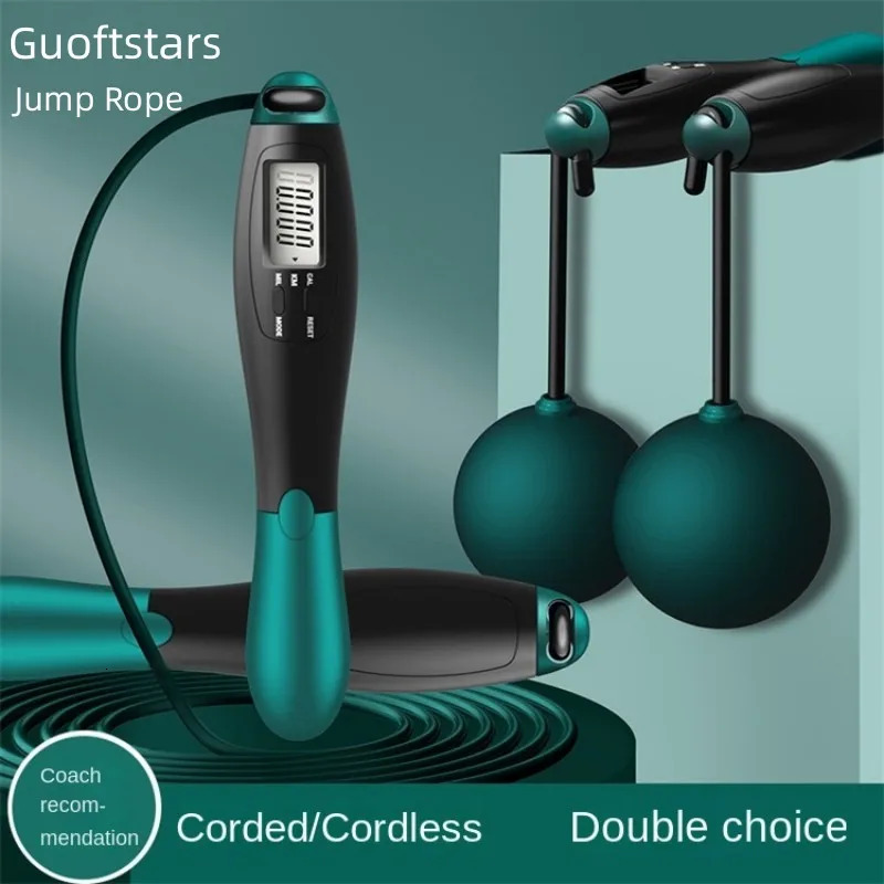 Ropes Wireless Jump Weighted Skipping With Calorie Counter Jumping Rope For Fiess Training Bodybuilding Gym At Home 231101