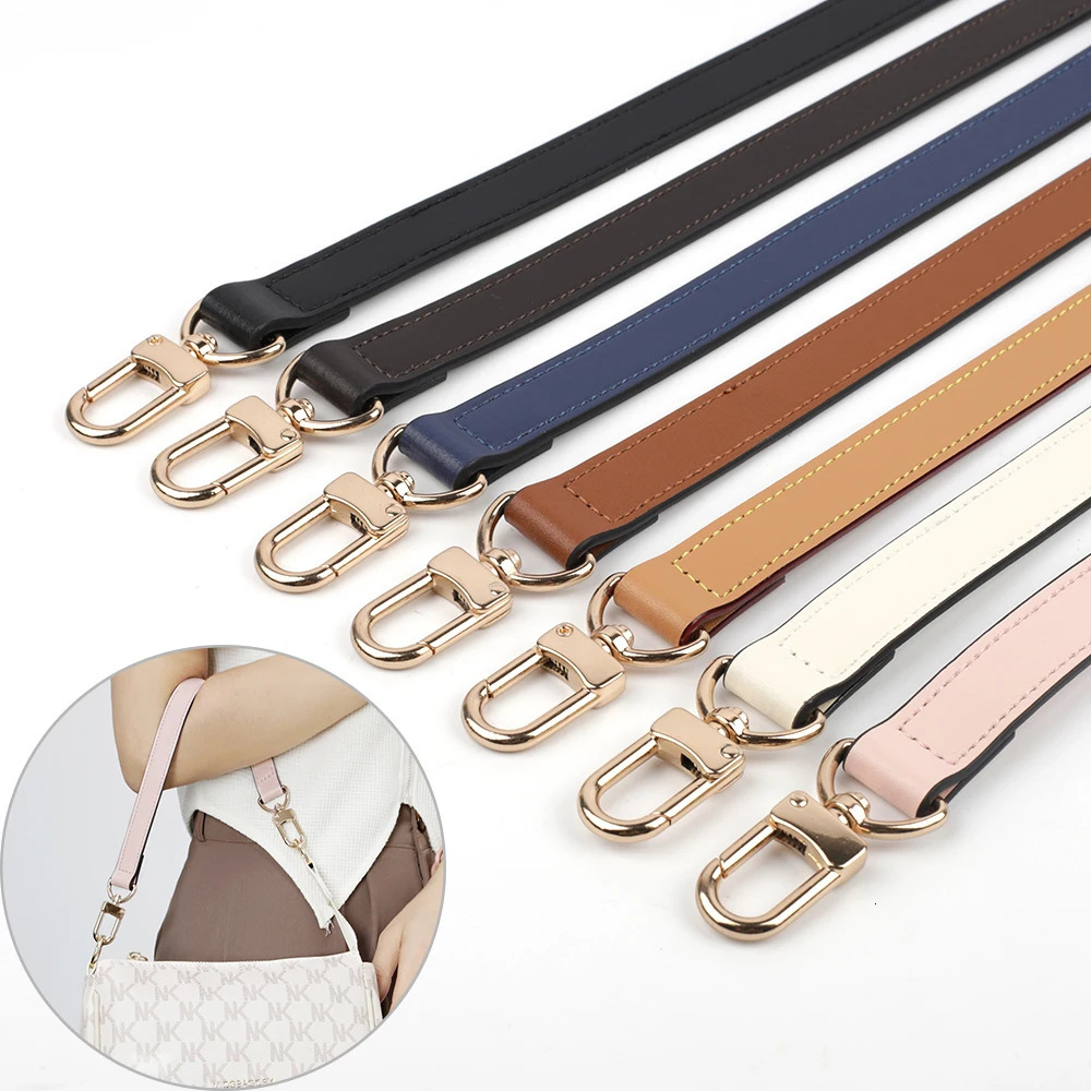 Bag Parts Accessories Short Shoulder Strap Handbag Strap Obag Handle Short Bag Strap Genuine Leather Bag Belt High Quality Handbag Accessories 231101