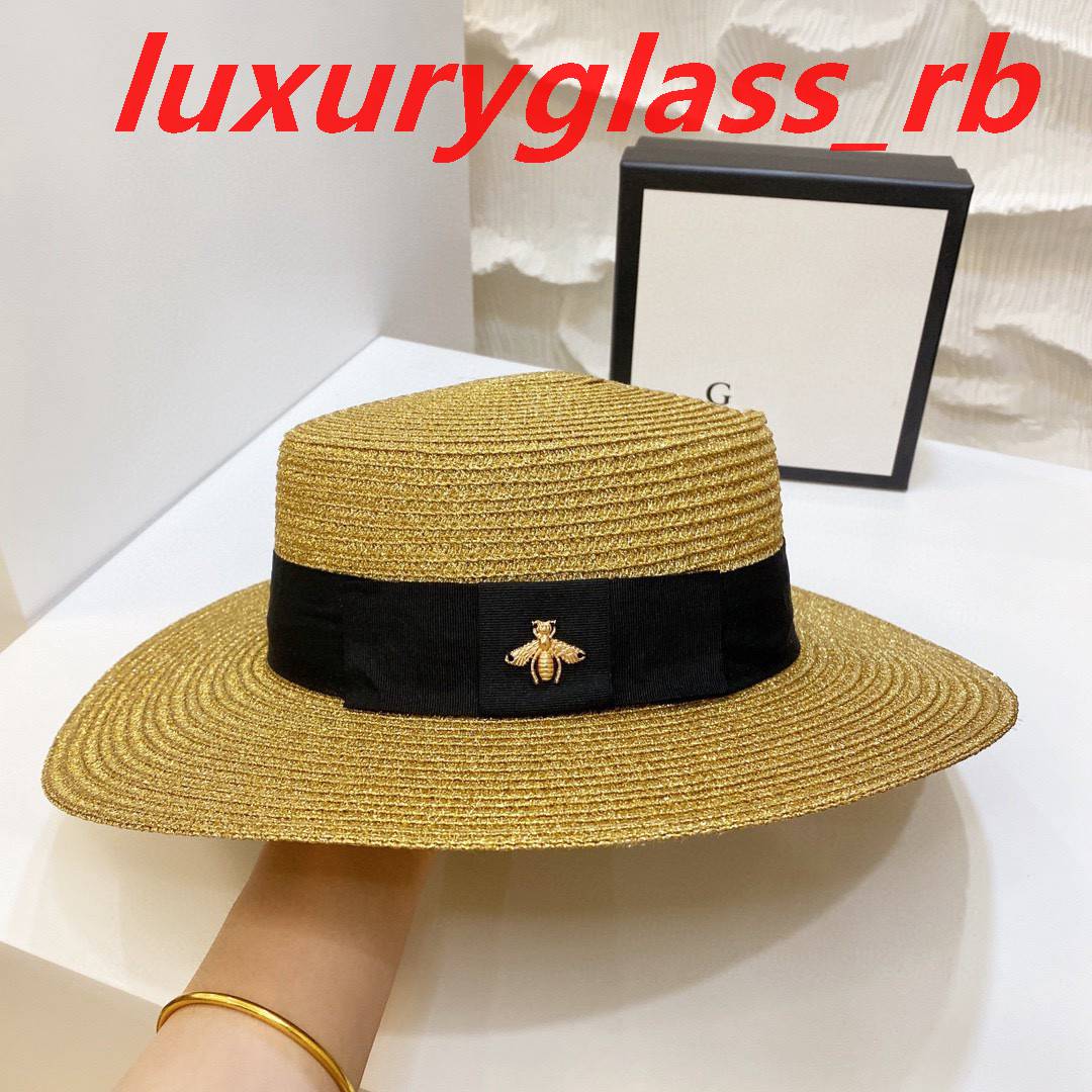 Straw Hat Bee Big Brim Hats Fitted Designer Caps Bucket Hat Women Hats Mens Summer Outdoor Casquette Beach high quality
Straw Hat Bee Big Brim Hats Fitted Designer Caps Bucket Hat Women Hats Mens Summer Outdoor Casquette Beach high quality