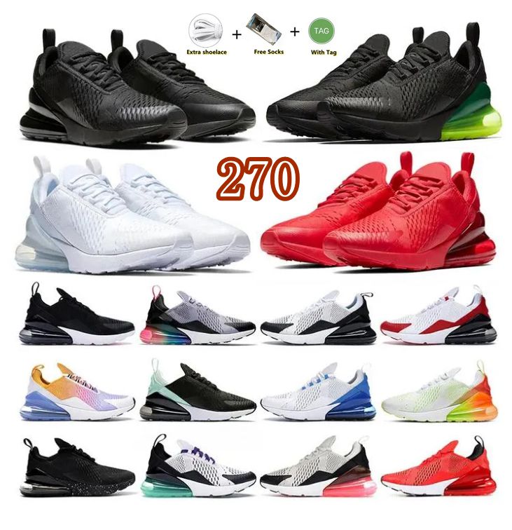 270 Running Shoes Triple White 270 Triple Black Chrome Anthracite UNC Photo Blue Cactus Washed Coral Grape Regency Purple Medium Olive 270C Outdoor Sneakers for 36-45
270 Running Shoes Triple White 270 Triple Black Chrome Anthracite UNC Photo Blue Cactus Washed Coral Grape Regency Purple Medium Olive 270C Outdoor Sneakers for 36-45