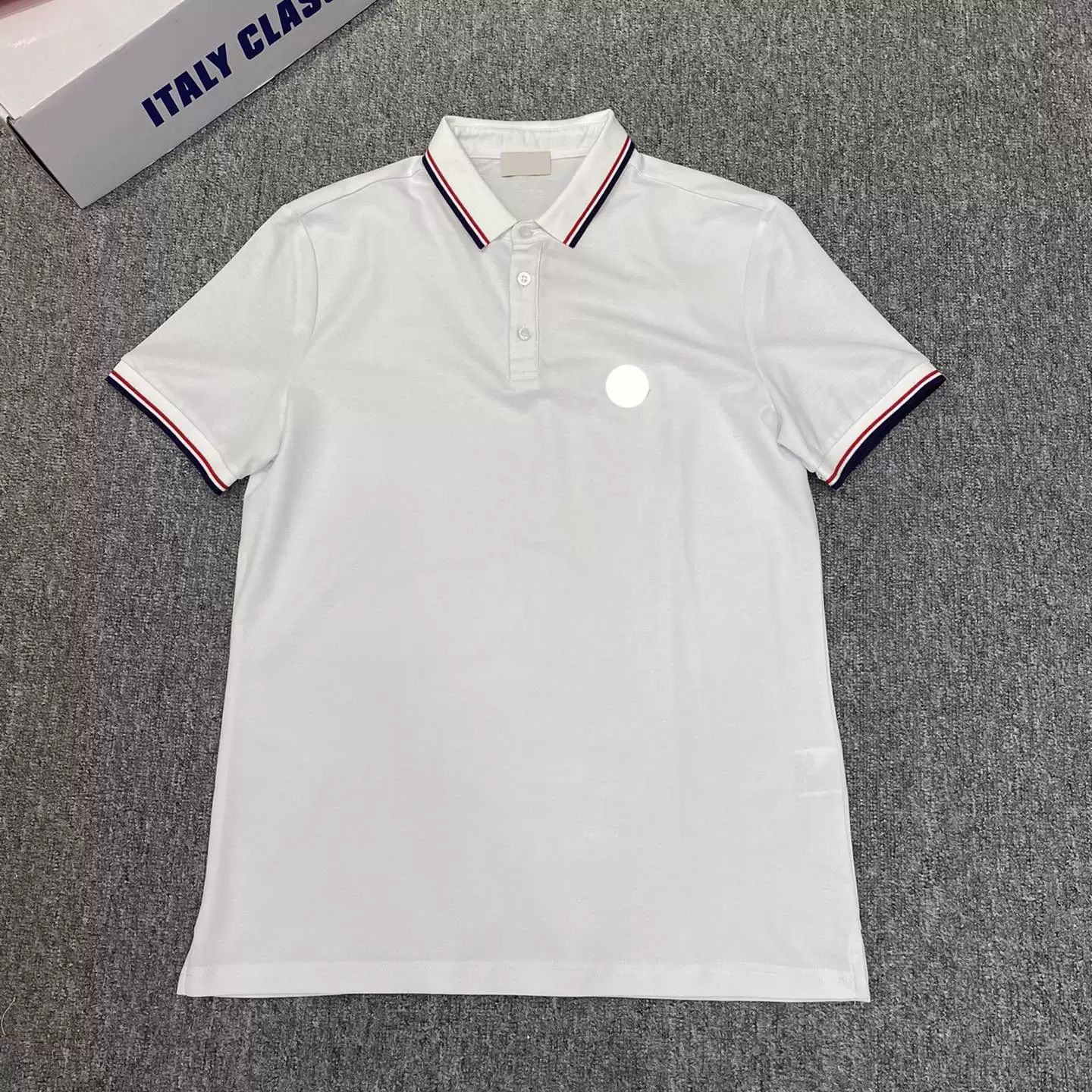 Mon Designer Tshirts for Mens Frence Brand Polo Shirts Women Fashion Embroidery Letter Business Short Sleeve Calssic T Shirt, White
Mon Designer Tshirts for Mens Frence Brand Polo Shirts Women Fashion Embroidery Letter Business Short Sleeve Calssic T Shirt, White