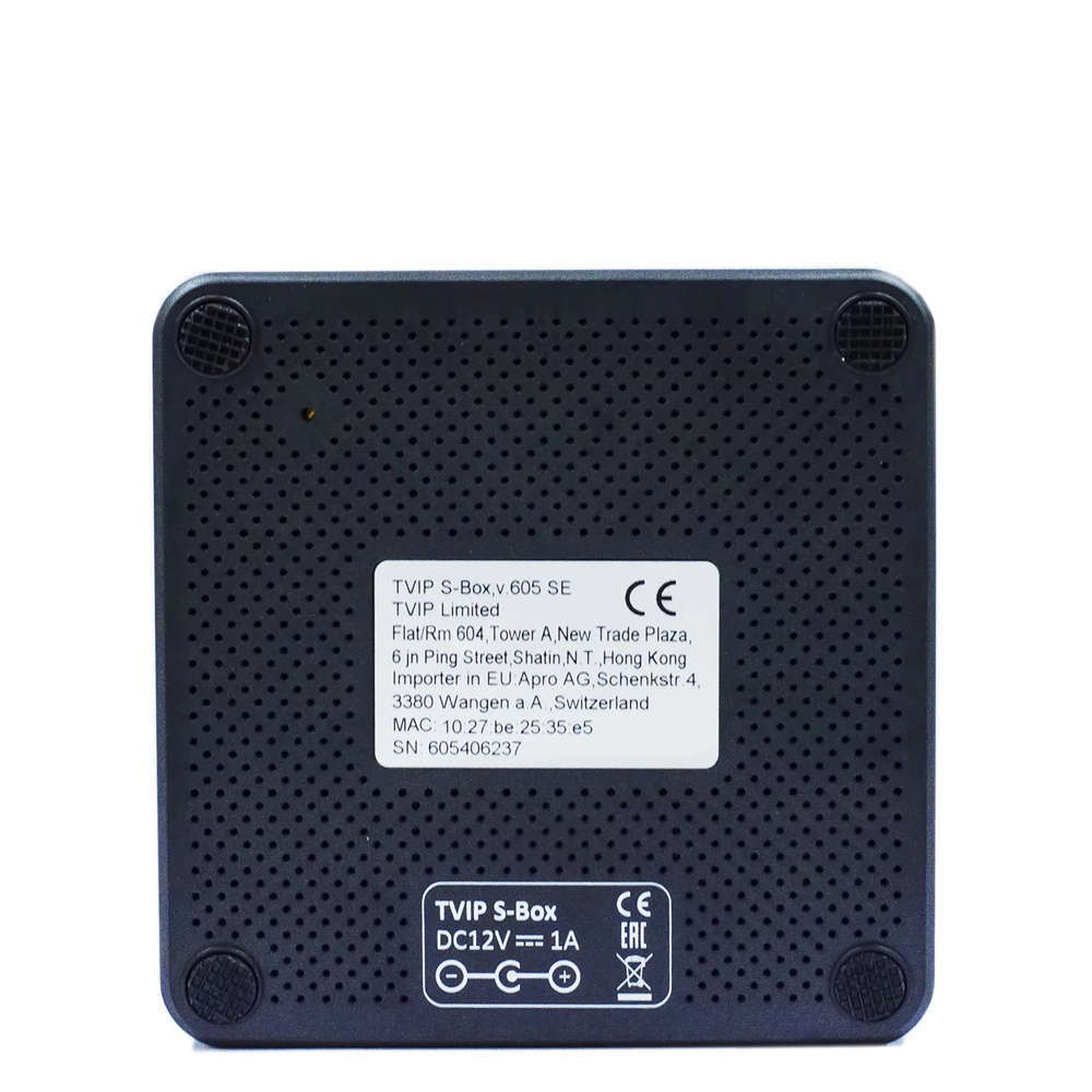 Set Top Box TVIP 605 SE Box Linux Doppio Sistema supporto H.265 1920x1080 quad core tvip 605 Super clear