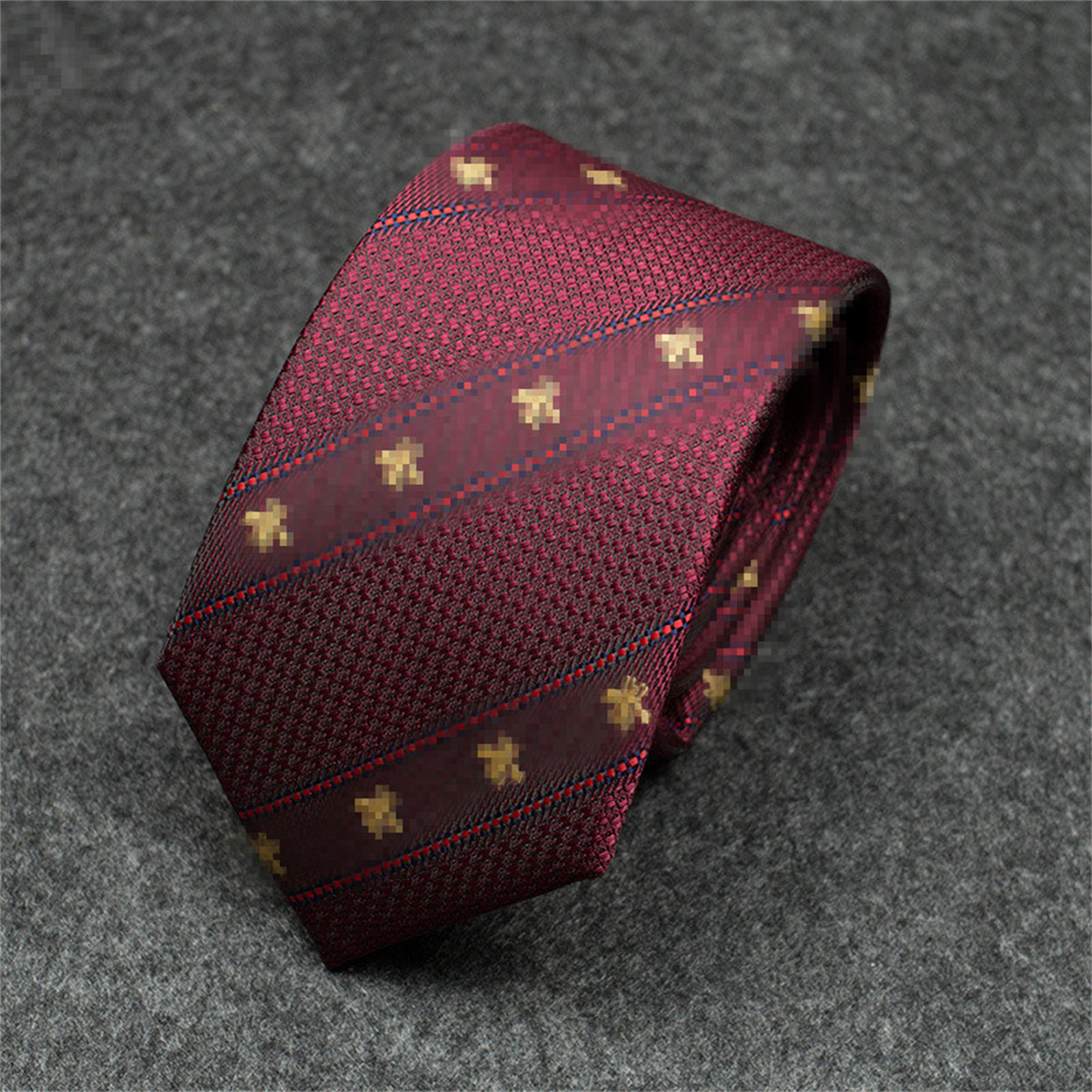 Skinny Neck Ties Slim Silk Necktie Polka Dot Patterned Jquard Woven Handcrafted Perfect for Professionals L250926Z3XR