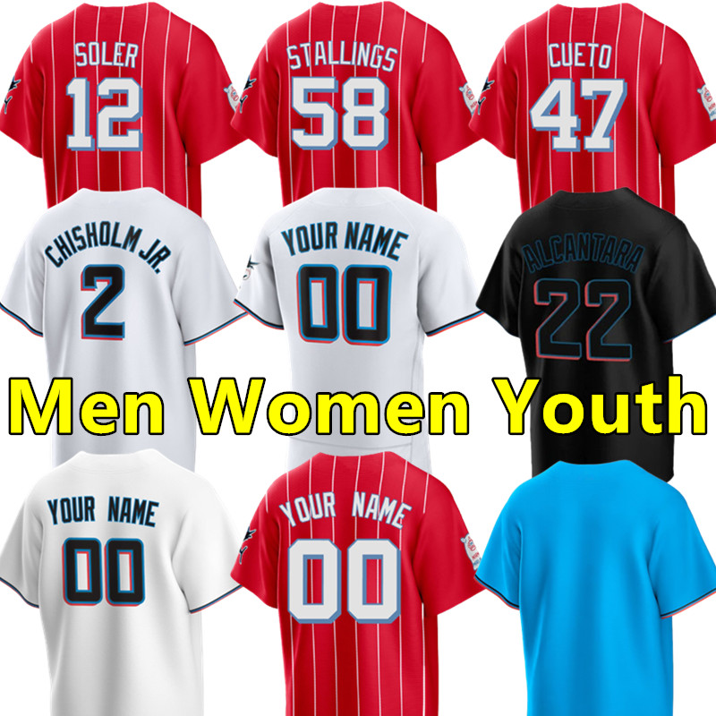2023 Marlins 58 Jacob Stallings baseball jerseys 10 Yuli Gurriel 12 Jorge Soler 47 Johnny Cueto 9 Jean Segura 2 Jazz Chisholm 3 Luis Arraez 26 Garrett Cooper jersey, Men color 7
2023 Marlins 58 Jacob Stallings baseball jerseys 10 Yuli Gurriel 12 Jorge Soler 47 Johnny Cueto 9 Jean Segura 2 Jazz Chisholm 3 Luis Arraez 26 Garrett Cooper jersey, Men color 7