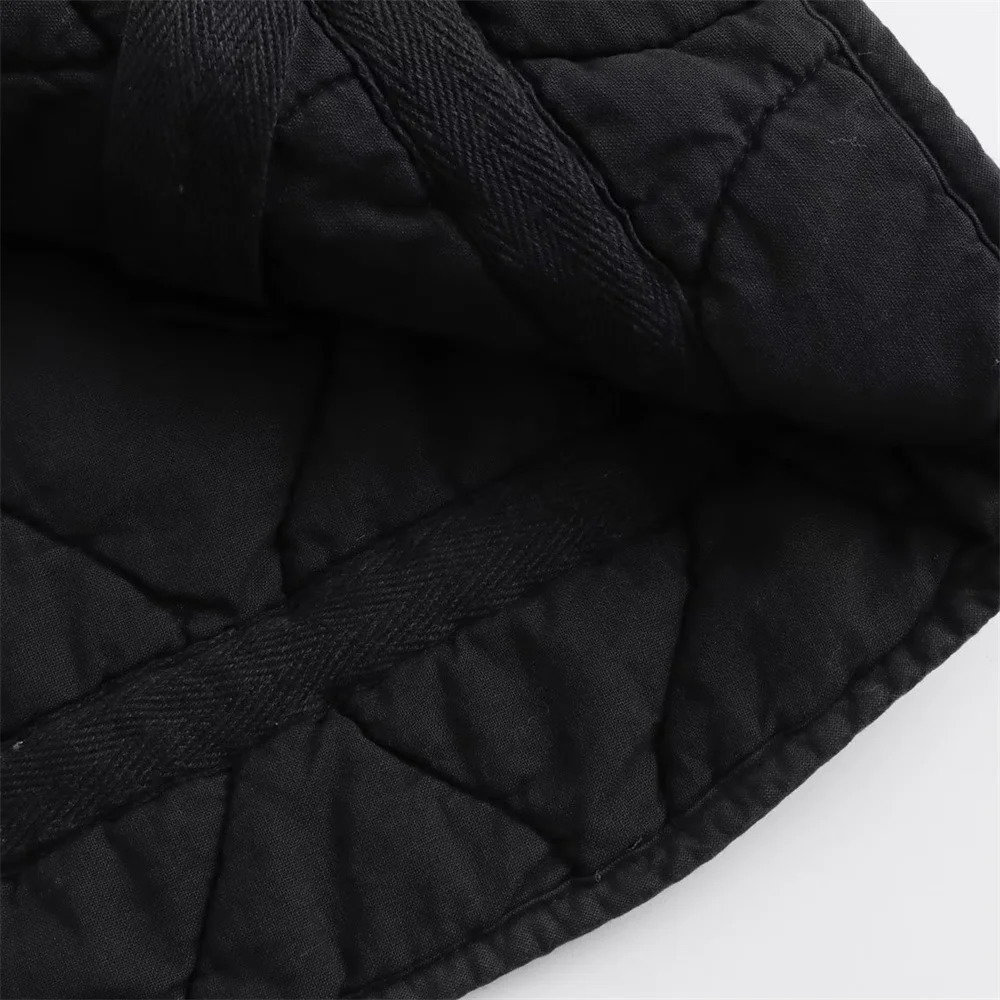 Womens Down Parkas UNIZERA Autumn and Winter Light Thin Long Sleeve Standing Neck Pocket Decoration Cotton Coat Jacket 231031