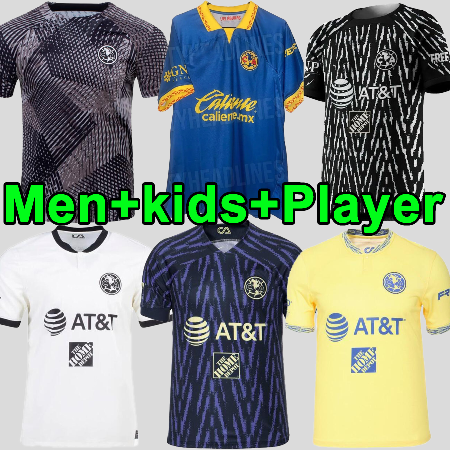 Soccer Jerseys liga mx 23 24 Club America HENRY D.VALDES 3RD R.MARTINEZ FIDALGO 2023 HOME AWAY Third maillot slim player version GK kids Football training Shirts
Soccer Jerseys liga mx 23 24 Club America HENRY D.VALDES 3RD R.MARTINEZ FIDALGO 2023 HOME AWAY Third maillot slim player version GK kids Football training Shirts