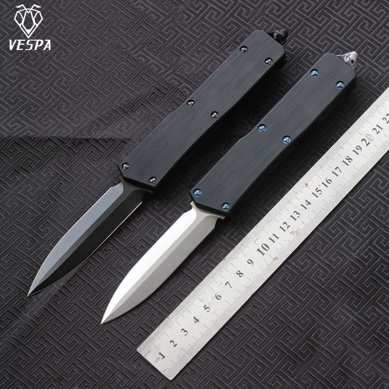 VESPA JIA CHONG blade 154 D/E Handle:Drawing 7075 Aluminum outdoor EDC hunt Tactical tool dinner kitchen knife