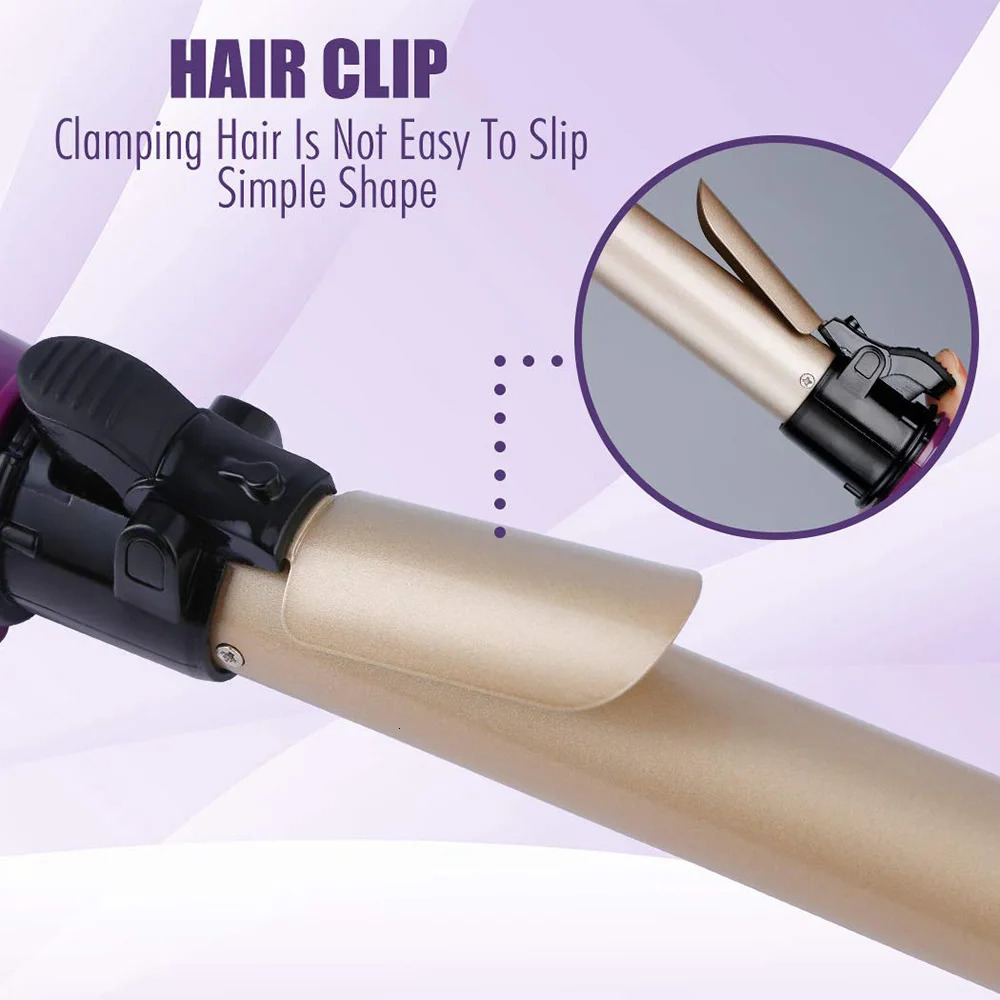 Curling Irons 2832mm Auto Hair Curling Irons Ceramic Rotating Air Curler Electric Automatic Hair Curler Hair Styling Appliances Curling Tools 231101