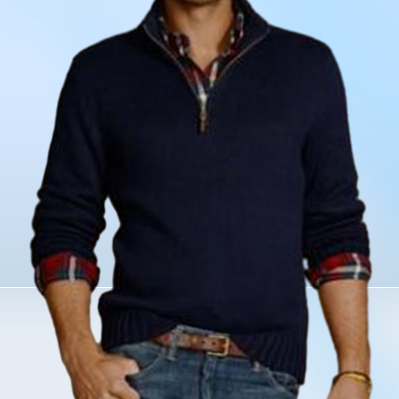 mens designer Sweaters Winter Sweater Men Oneck Casual pullover Knit Jumpers zip Long Pullovers Famous Brand Youth autumn Thicken2590389