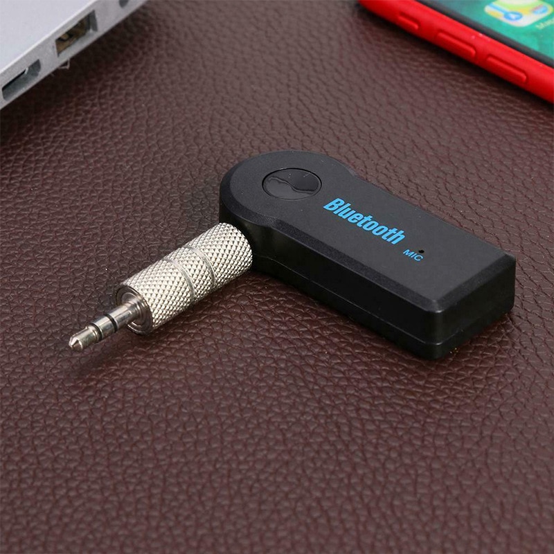 2pcs Bluetooth AUX Mini Audio Receiver Bluetooth Transmitter 3.5mm Jack Handsfree Auto Bluetooth Car Kit Music Adapter