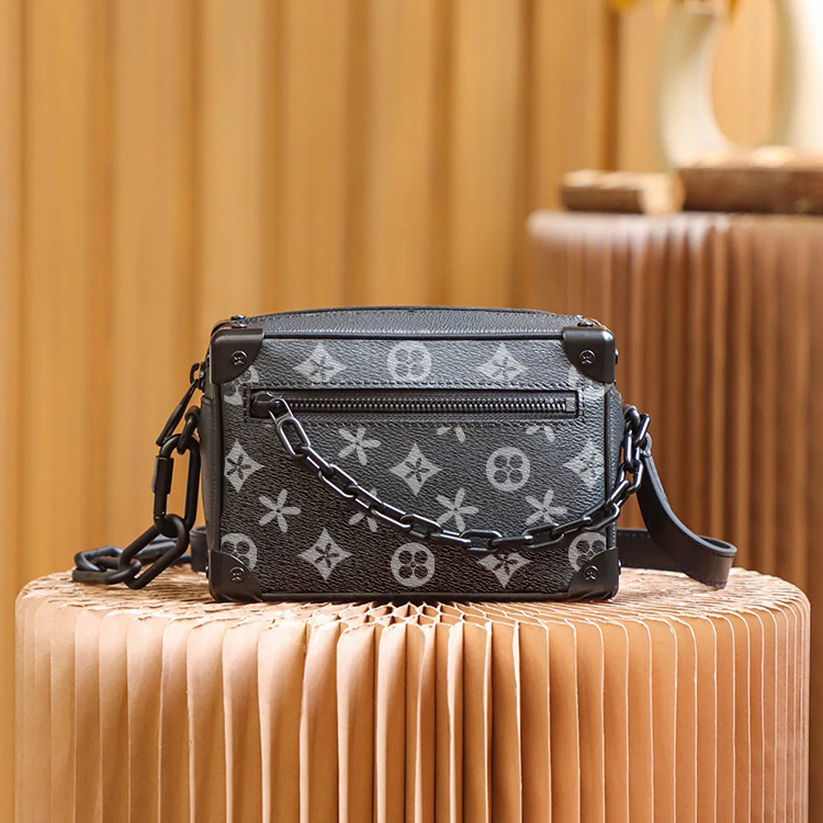 M44735 mini soft trunk box embossing bag Womens Man black flower tote Chain Bag purses wallet luxury designer fashion clutch Bags handbag cross body Shoulder bag, Mon0gram orange chain
M44735 mini soft trunk box embossing bag Womens Man black flower tote Chain Bag purses wallet luxury designer fashion clutch Bags handbag cross body Shoulder bag, Mon0gram orange chain