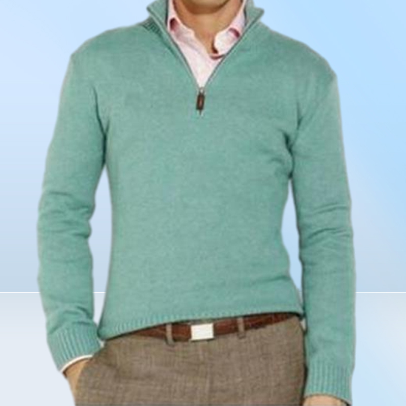 mens designer Sweaters Winter Sweater Men Oneck Casual pullover Knit Jumpers zip Long Pullovers Famous Brand Youth autumn Thicken2590389