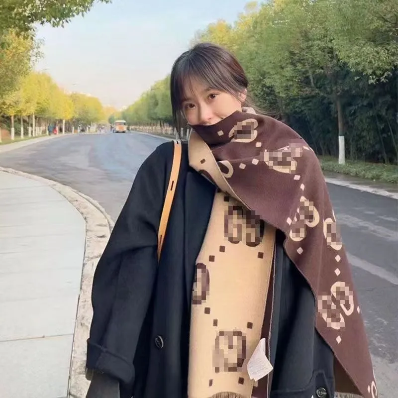 warm shawl box beautiful 180x35cm lady stylish brand letter designer size winer scarves scarf comfortable classic without wool woman 8&ocy;guccii&acy;gucci&iecy;FMA6