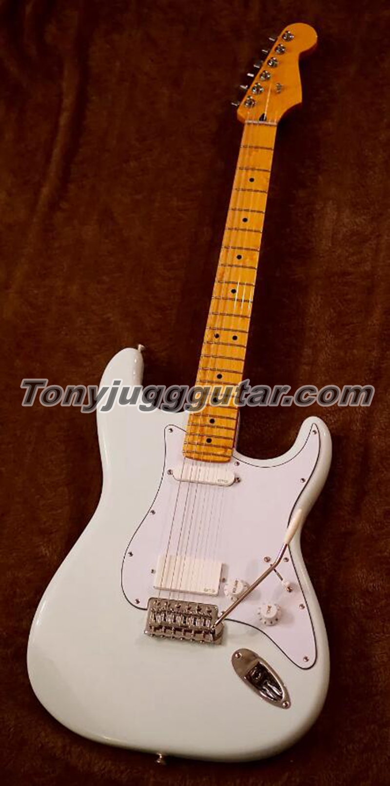 Rare Prince Sonic Blue Strat PaisleyPark Electric Guitar China EMG Pickups, Tremolo Bridge, White Pickguard, Madcat Cloud Guitars
Rare Prince Sonic Blue Strat PaisleyPark Electric Guitar China EMG Pickups, Tremolo Bridge, White Pickguard, Madcat Cloud Guitars