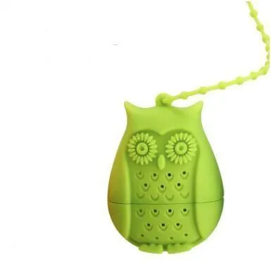 Silicone Owl Strainer Cute Bags Food Grade Creative Loose-Leaf Tea Infuser Filter Diffuser Fun Accessories Fy5568 1101