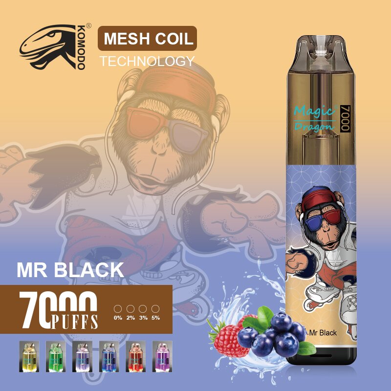 7000 Puffs E-Cigarette Disposable Vape Magic Dragon Rechargeable Vape Airflow Adjustable 
7000 Puffs E-Cigarette Disposable Vape Magic Dragon Rechargeable Vape Airflow Adjustable