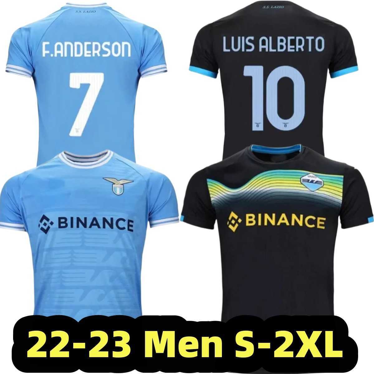 F. ANDERSON 22 23 Lazio Soccer Jerseys 2022 Home SERGEJ Maillots De Foot Shirt #10 LUIS ALBERTO J.CORREA PEDRO LAZZARI IMMOBILE Men Football Shirts, 3rd serie a
F. ANDERSON 22 23 Lazio Soccer Jerseys 2022 Home SERGEJ Maillots De Foot Shirt #10 LUIS ALBERTO J.CORREA PEDRO LAZZARI IMMOBILE Men Football Shirts, 3rd serie a