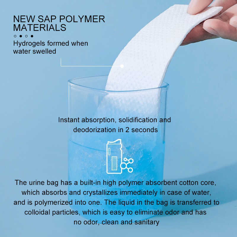 New 4PCS 700ml Emergency Portable Car Urine Bag Vomit Bags Mini Mobile Toilets Handy Unisex Disposable Urinal Toilet Bag