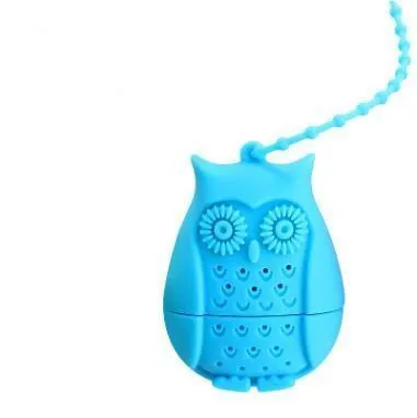 Silicone Owl Strainer Cute Bags Food Grade Creative Loose-Leaf Tea Infuser Filter Diffuser Fun Accessories Fy5568 1101