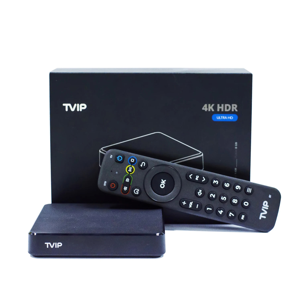 TVIP 4K HD BT Smart Set Top TV Box Linux&Android 7.0 tvip 605 se 605SE Amlogic S905X 2.4/5G WIFI H2.65 Tvip605 SE TV Box
