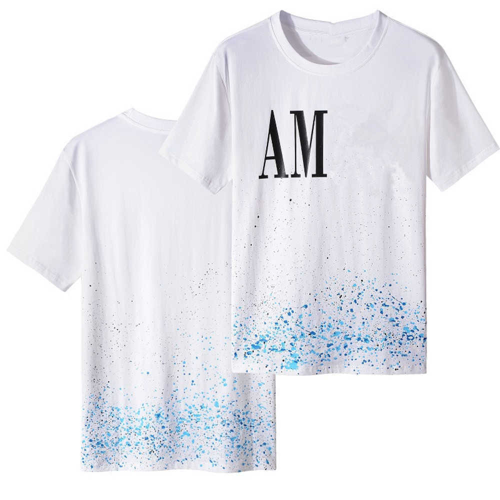 Womens Amiris Summer Mens Designer T Loose Shirt Casual Man Tees With Letters Print Short Sleeves Top Sell Luxury Men T Shirts Size -4XL, 19
Womens Amiris Summer Mens Designer T Loose Shirt Casual Man Tees With Letters Print Short Sleeves Top Sell Luxury Men T Shirts Size -4XL, 19