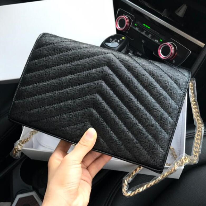 Woman Designer Bag Handbag Shoulder Bags Genuine Leather Original box ladies purse wallet with metal logo, Black-gold;caviar
Woman Designer Bag Handbag Shoulder Bags Genuine Leather Original box ladies purse wallet with metal logo, Black-gold;caviar