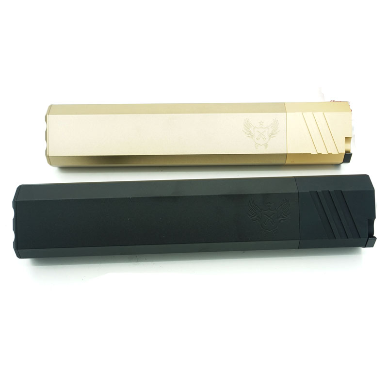YYGUN Osprey Silencer Metal Aluminum 14mm CCW Airsoft 180mm/210mm Barrel M14X1 LH Suppressor
YYGUN Osprey Silencer Metal Aluminum 14mm CCW Airsoft 180mm/210mm Barrel M14X1 LH Suppressor