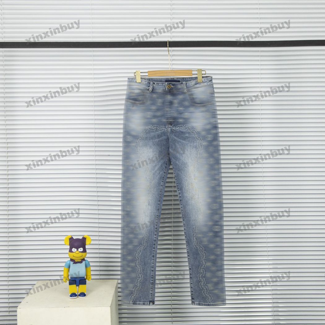 xinxinbuy Men women designer pant Sport iron chain Letter jacquard 1854 Jeans Spring summer Casual pants letter blue khaki Grey S-2XL
xinxinbuy Men women designer pant Sport iron chain Letter jacquard 1854 Jeans Spring summer Casual pants letter blue khaki Grey S-2XL