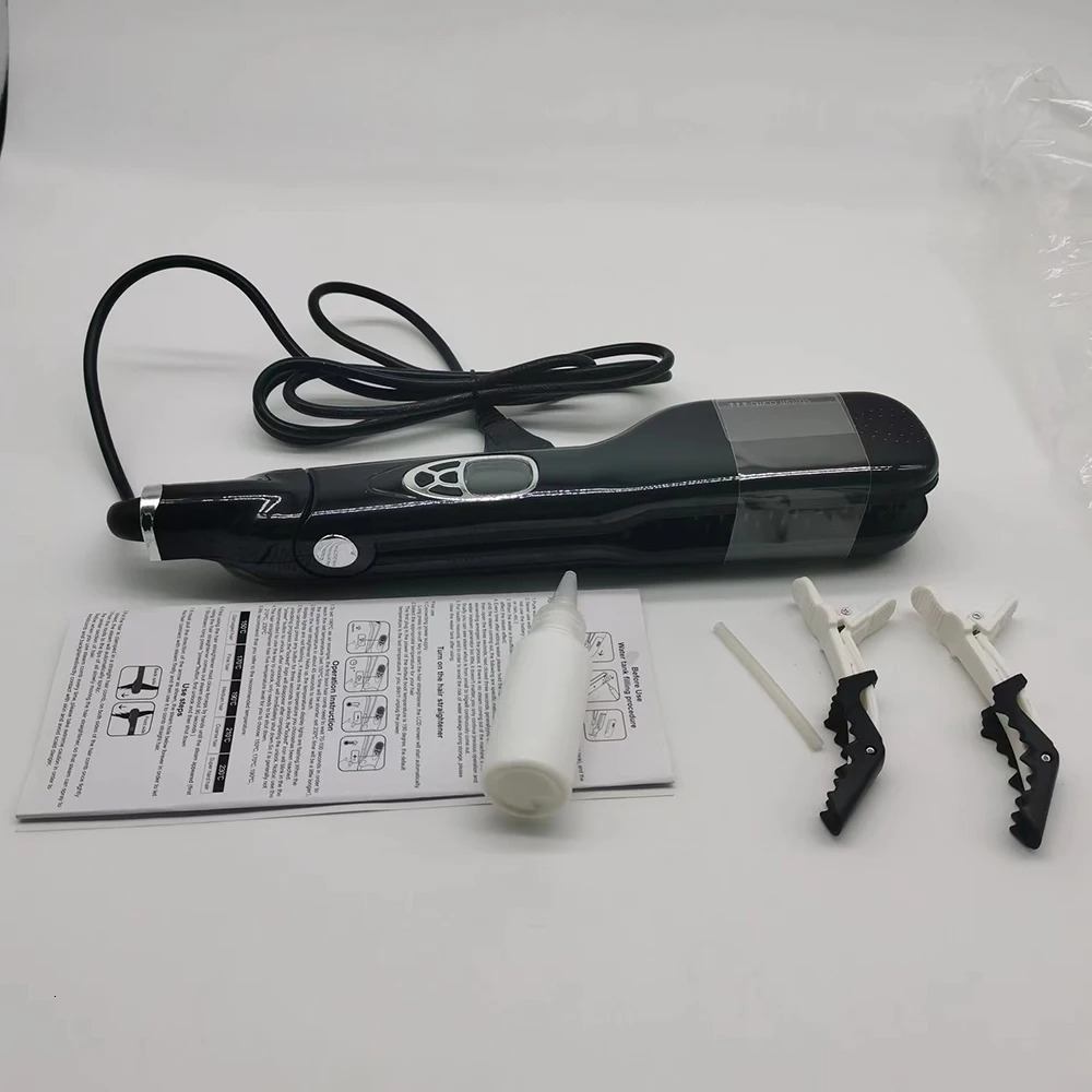 Straighteners Comb Straightening Irons Straight Hair Brush Steam Flat Iron Splint Perm Straightener Tools 231101