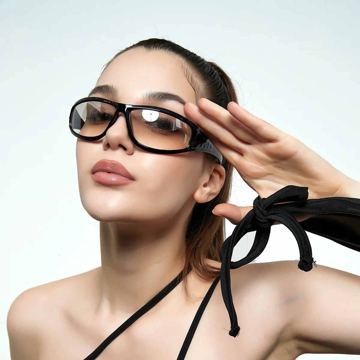 Sunglasses Frames Emosnia Y2K Punk Sports Eyeglasses Goggle Men Women Outdoor Vintage Sun Glasses Fashion Cycling Eyewear UV400 231101