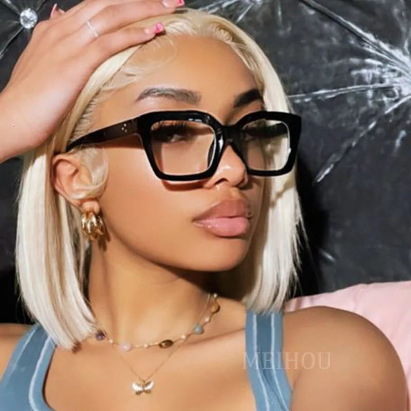 Sunglasses Frames Fashion Reading Glasse Square Anti Blue Light Presbyopia Eyegalsses Vintage Computer Optical Eyewear 1 1 5 2 231101