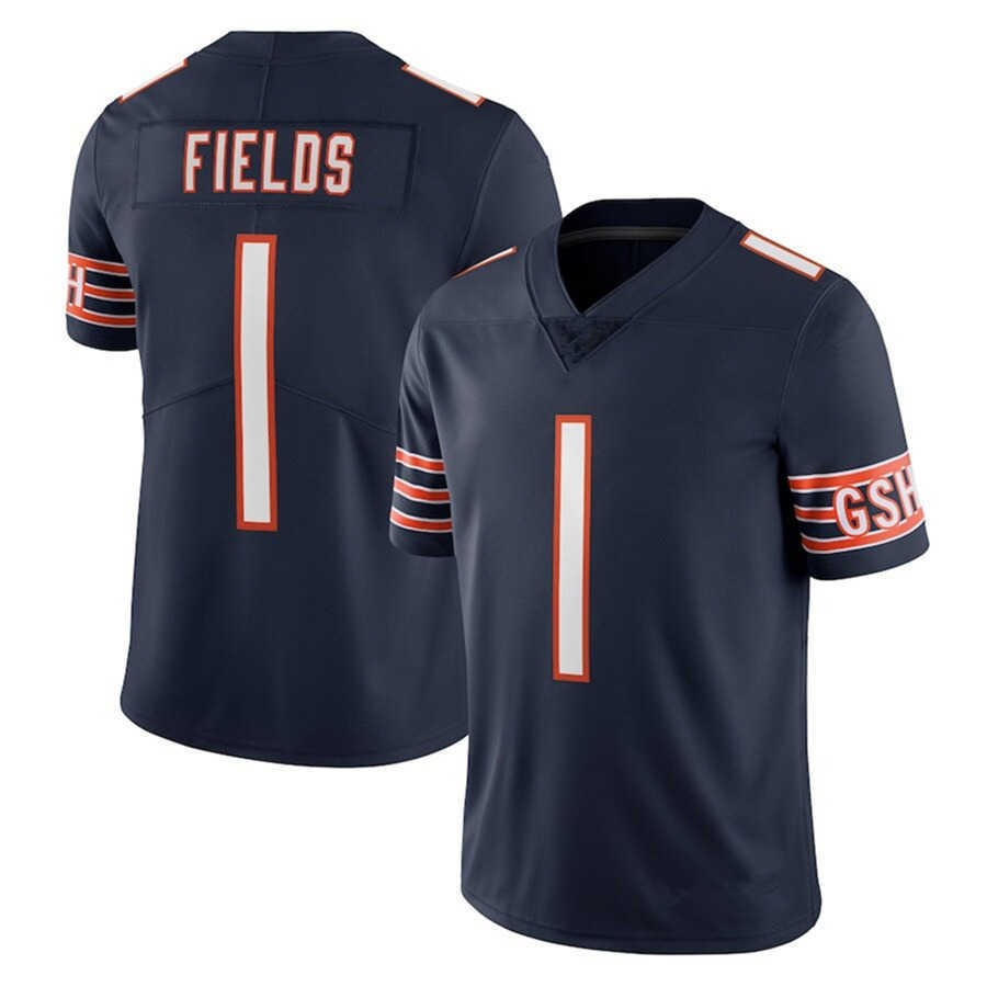 Custom Justin Fields Walter Payton Football jerseys Chase Claypool Jaquan Brisker, Black
Custom Justin Fields Walter Payton Football jerseys Chase Claypool Jaquan Brisker, Black