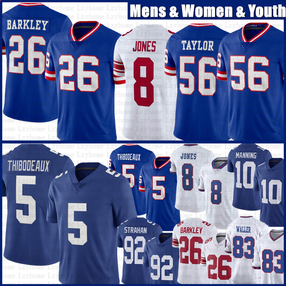 5 Kayvon Thibodeaux 26 Saquon Barkley Football Jerseys 8 Daniel Jones 92 Michael Strahan Lawrence Taylor Dexter Lawrence Leonard Williams Xavier McKinney Shepard, Mens
5 Kayvon Thibodeaux 26 Saquon Barkley Football Jerseys 8 Daniel Jones 92 Michael Strahan Lawrence Taylor Dexter Lawrence Leonard Williams Xavier McKinney Shepard, Mens