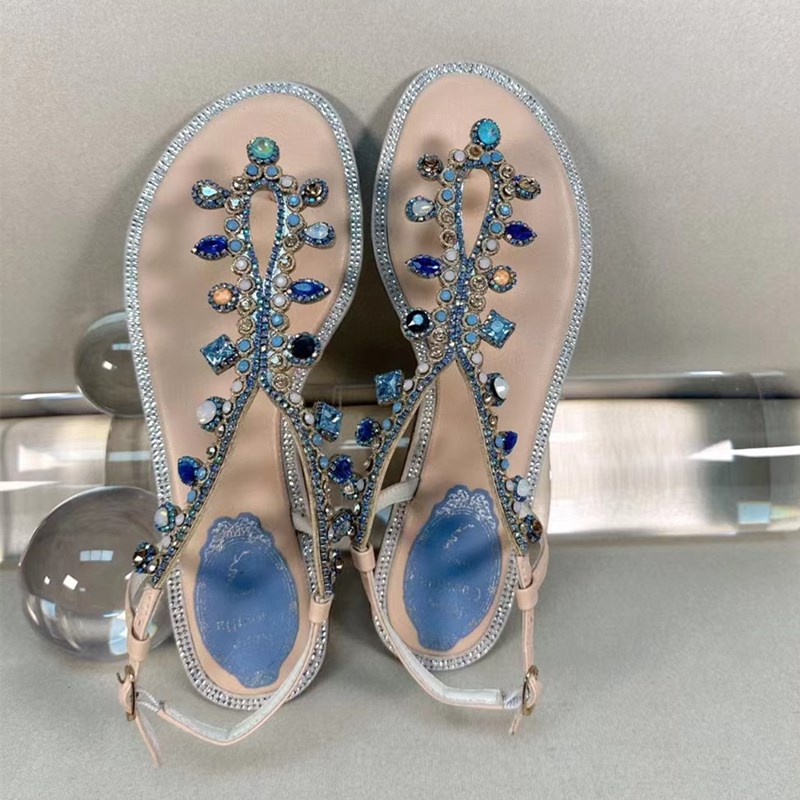 RENE CAOVILLA crystal Summer Hollow Women's Sandals Genuine Leather Toe Runway Party Fashion Sandals Low-heeled design Low-heeled Sandals 35-43 size, Customize
RENE CAOVILLA crystal Summer Hollow Women's Sandals Genuine Leather Toe Runway Party Fashion Sandals Low-heeled design Low-heeled Sandals 35-43 size, Customize