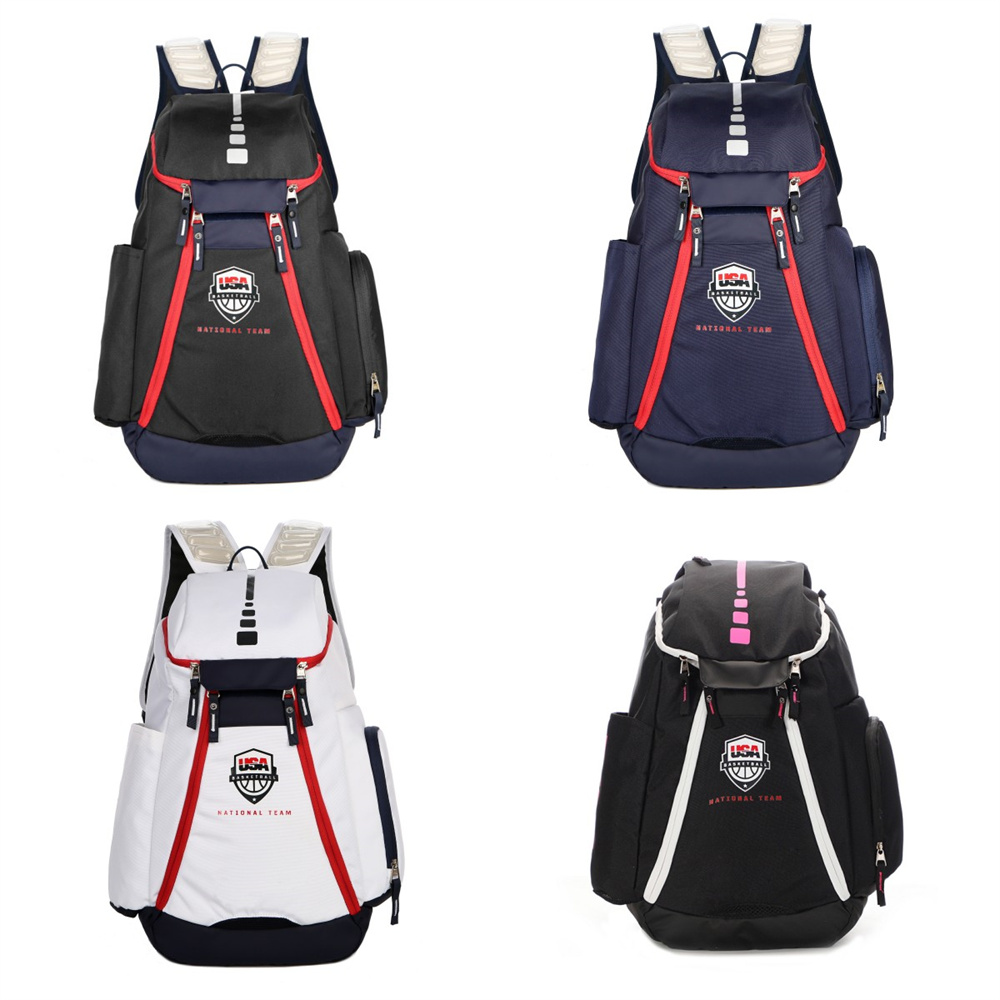 Hoops Elite Air Team 2 USA Basketball Backpacks 2023 New Men Women Black White Blue Pink School Cushion Bags Size 40L, As shown
Hoops Elite Air Team 2 USA Basketball Backpacks 2023 New Men Women Black White Blue Pink School Cushion Bags Size 40L, As shown