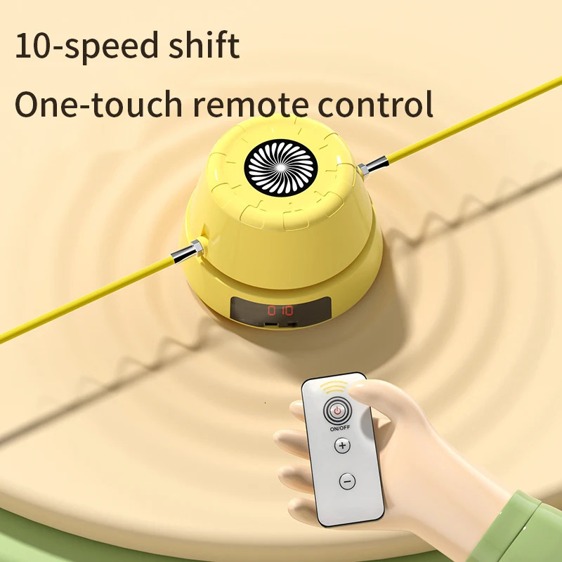 Ropes Smart Automatic Skipping Electric Multi-person Fiess Intelligent Electronic Adjuster Counting Jump Rope hine 231101