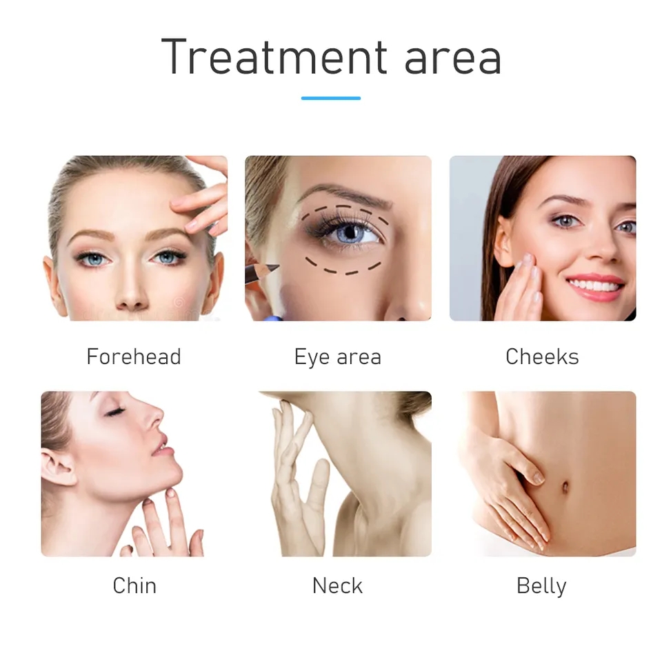 2 in 1Microneedling Rf Fractional Machine Face Lift Wrinkle Removal Radio Frequency Beauty Instrument