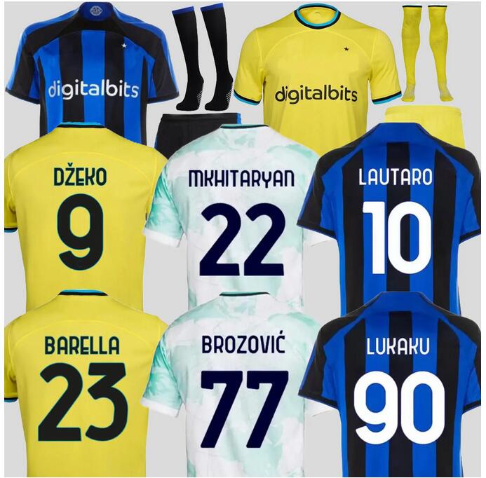 2022 Inter Milans LUKAKU third away soccer jerseys CORREA DZEKO BARELLA LAUTARO SKRINIAR DE VRIJ 22 23 football shirt uniforms kids kit BROZOVIC Gosens 2023
2022 Inter Milans LUKAKU third away soccer jerseys CORREA DZEKO BARELLA LAUTARO SKRINIAR DE VRIJ 22 23 football shirt uniforms kids kit BROZOVIC Gosens 2023