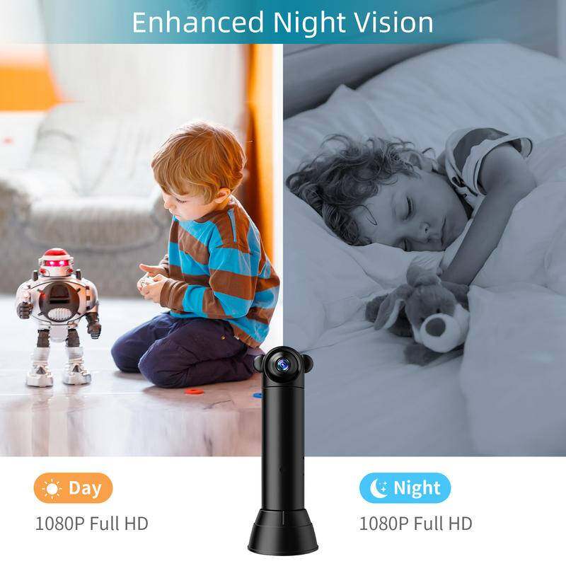 Security Surveillance Camera Wifi 1080P 360 degree Camera Car Smart Home Protect Night Vision Remote Monitor Video Recorder