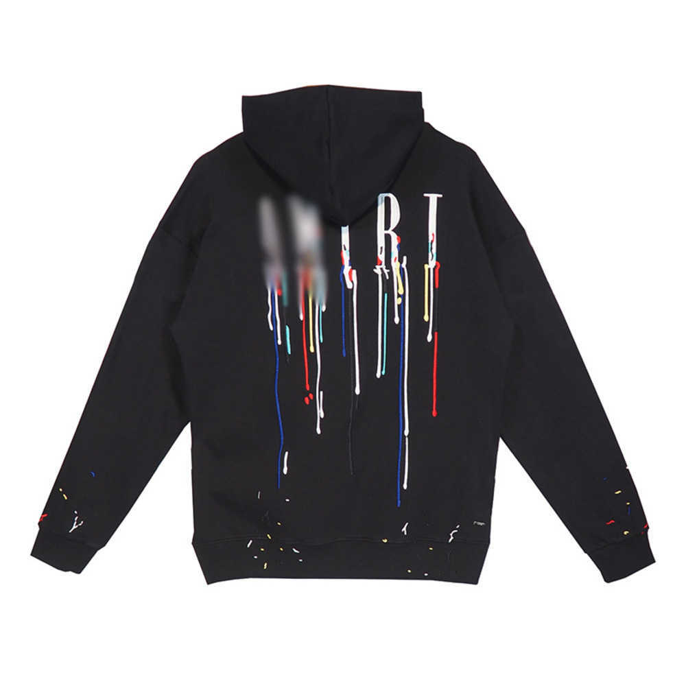 effect Amiris Men' letter Hoodies Sweatshirts dripping Embroidery speckles paint hooded black sweater 2022 new couple pullover 100% cotton women blue
effect Amiris Men' letter Hoodies Sweatshirts dripping Embroidery speckles paint hooded black sweater 2022 new couple pullover 100% cotton women blue
