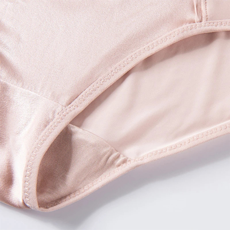Women's Panties 3 Pack Women Silk Briefs 100 Natural Lining Middle Rise Comfortable Breathable Underwear Lingerie S M L XL TG221 231031